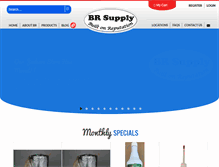 Tablet Screenshot of brsupplyinc.com